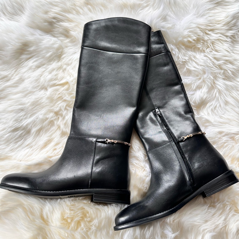Bronx Black Over the Knee Boots